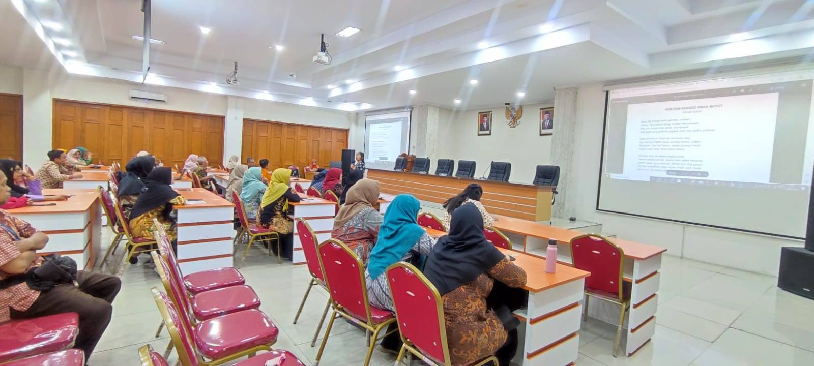 Diseminasi Model Pembelajaran Bahasa & Sastra Jawa - 20 Juni 2024