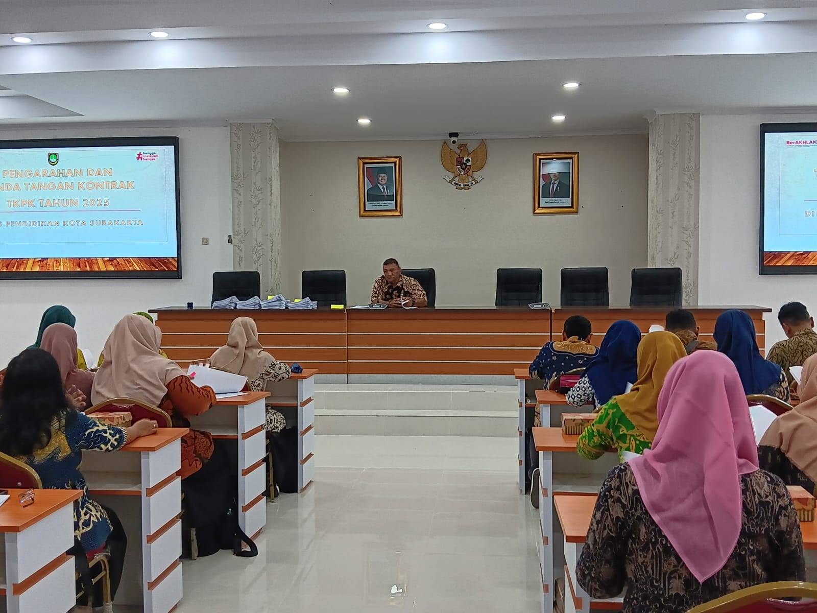 Pengarahan dan Tanda Tangan Kontrak TKPK 14 Januari 2025