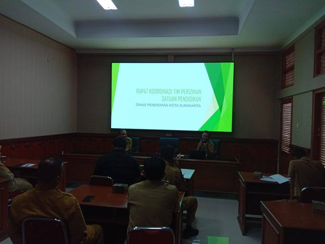 Koordinasi Tim Survei Perizinan/ Perpanjangan Satuan Pendidikan - 14 April 2025
