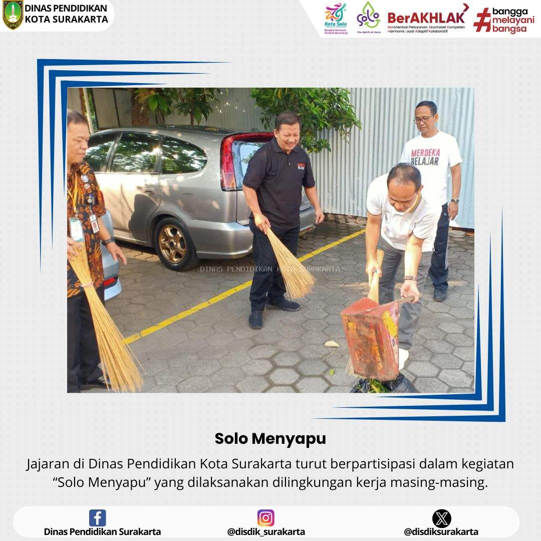 Peringatan Hari Solo Menyapu