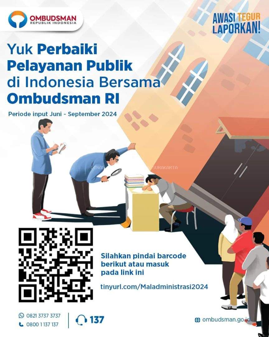 Yuk Perbaiki Layanan Publik di Indonesia Bersama Ombudsman RI