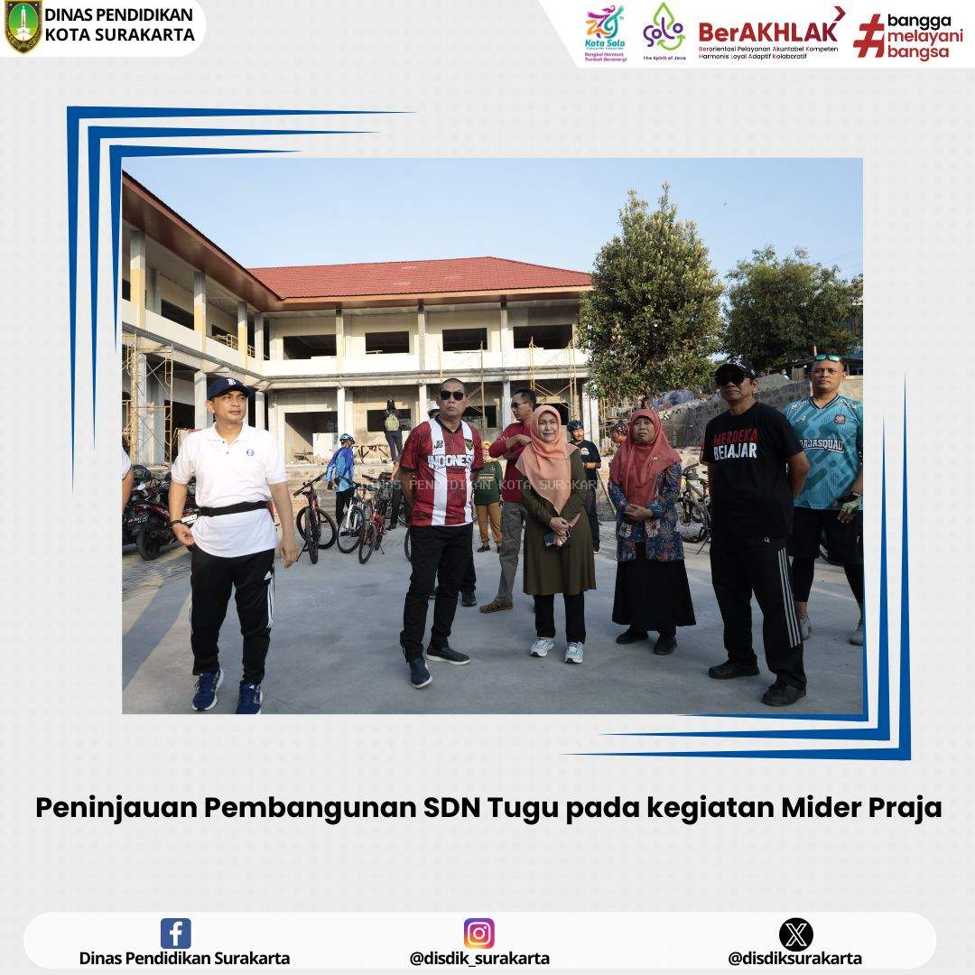 Kegiatan Miderpraja sambangi pembangunan SDN Tugu Jebres