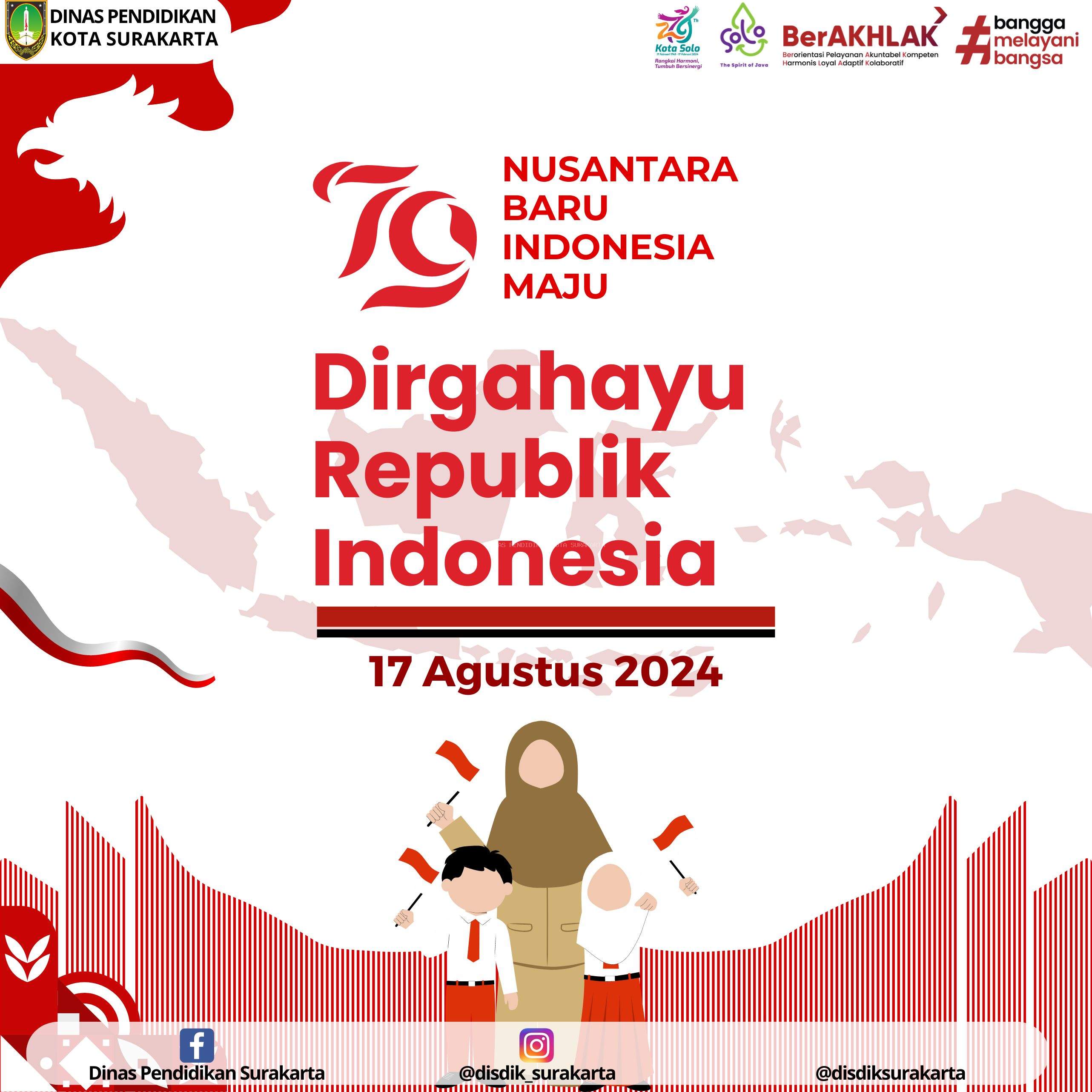 Dirgahayu HUT ke-79 Republik Indonesia!