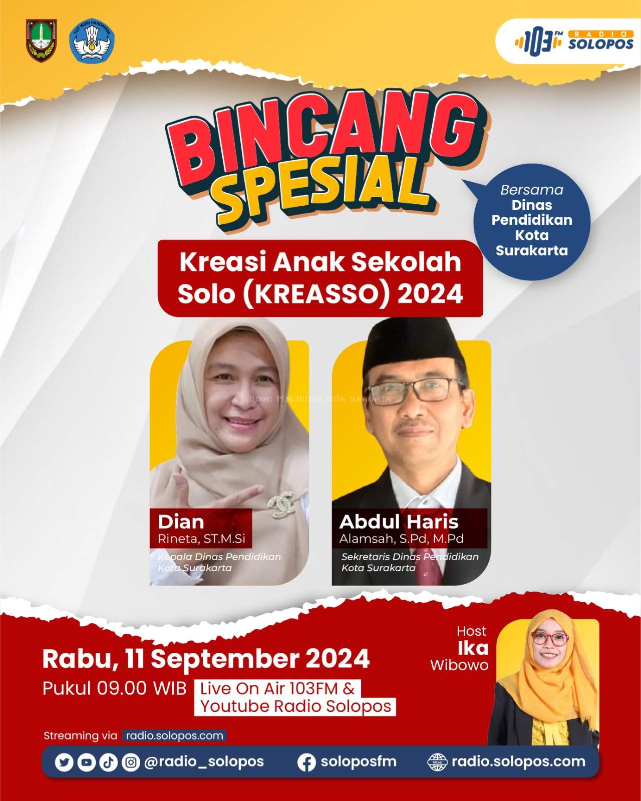 Bincang Spesial KREASSO 2024