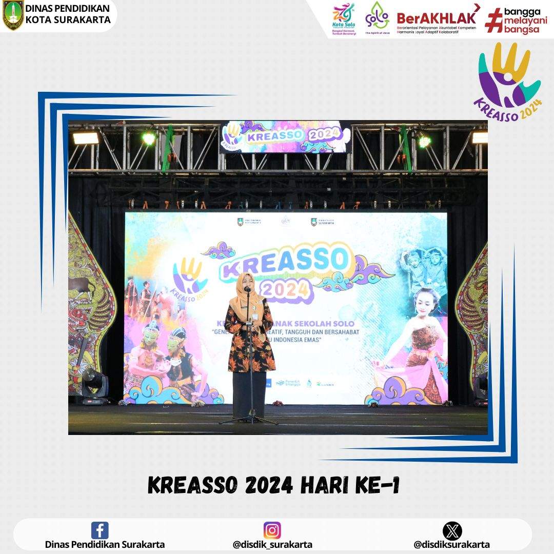 KREASSO DIBUKA HARI INI