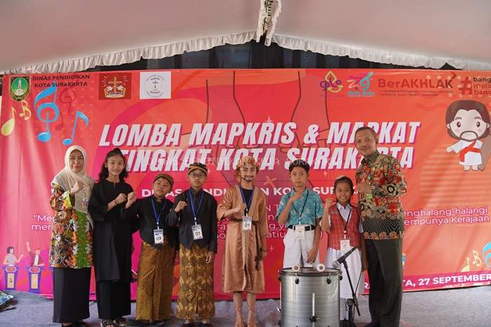PEMBUKAAN LOMBA MAPKRIS DAN MAPKAT JENJANG SD TINGKAT KOTA SURAKARTA