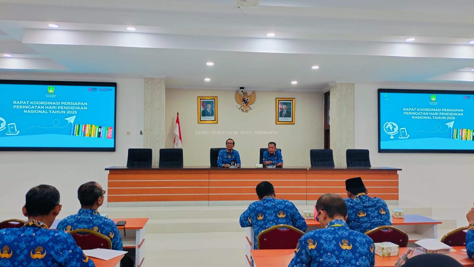 Rapat Persiapan Upacara Hari Pendidikan Nasional 2025: Dengan Tema “Partisipasi Semesta Wujudkan Pendidikan Bermutu untuk Semua”