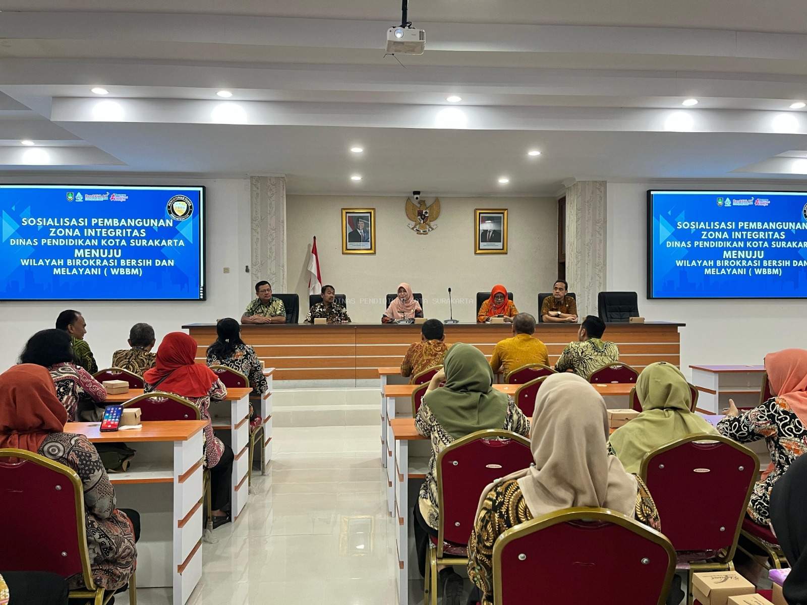 Pembangunan Zona Integritas Menuju ZI WBBM di Dinas Pendidikan Kota Surakarta