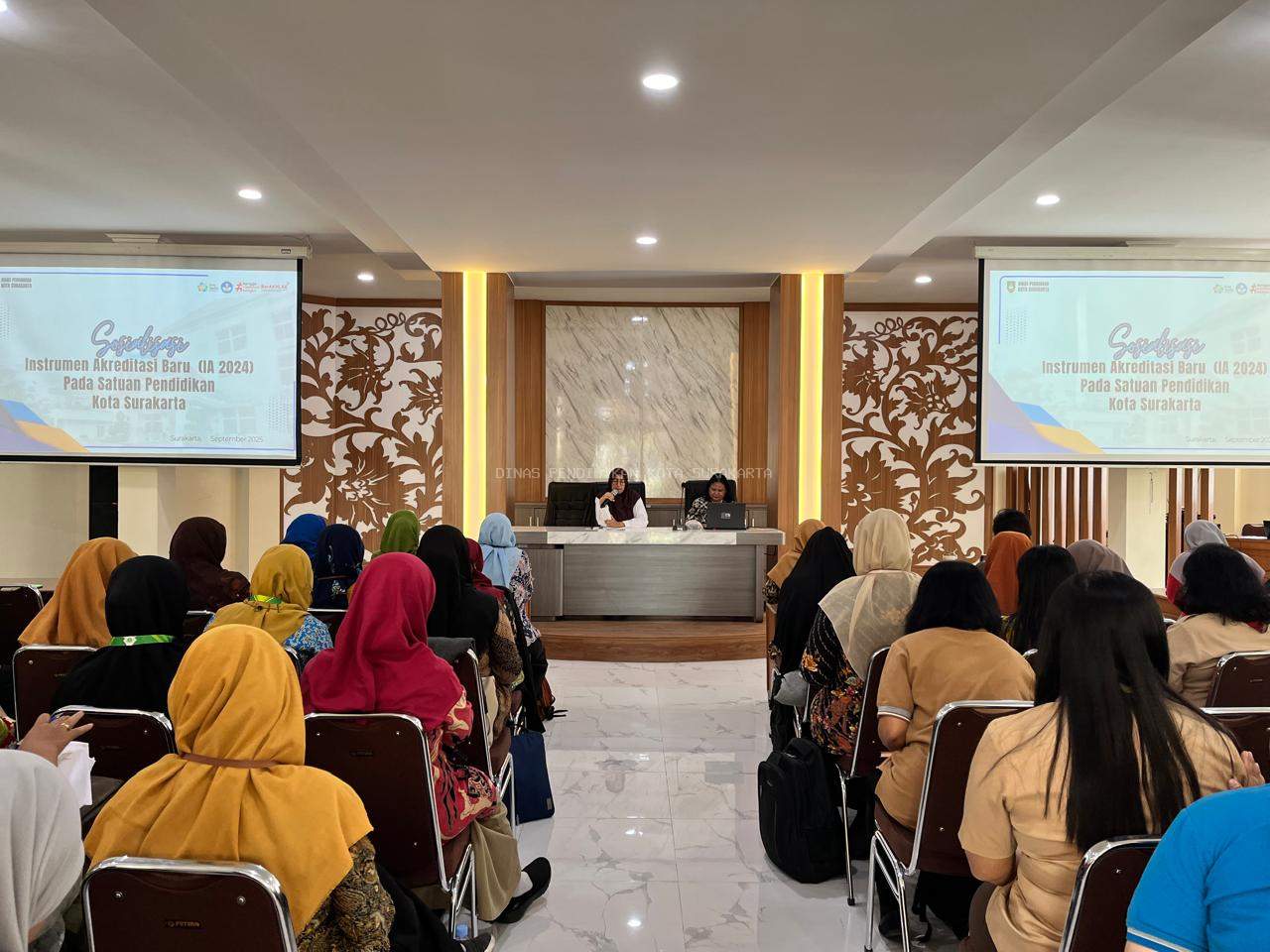SOSIALISASI INSTRUMEN AKREDITASI BARU (IA 2024) BAGI SATUAN PENDIDIKAN TAHUN 2025 DI KOTA SURAKARTA