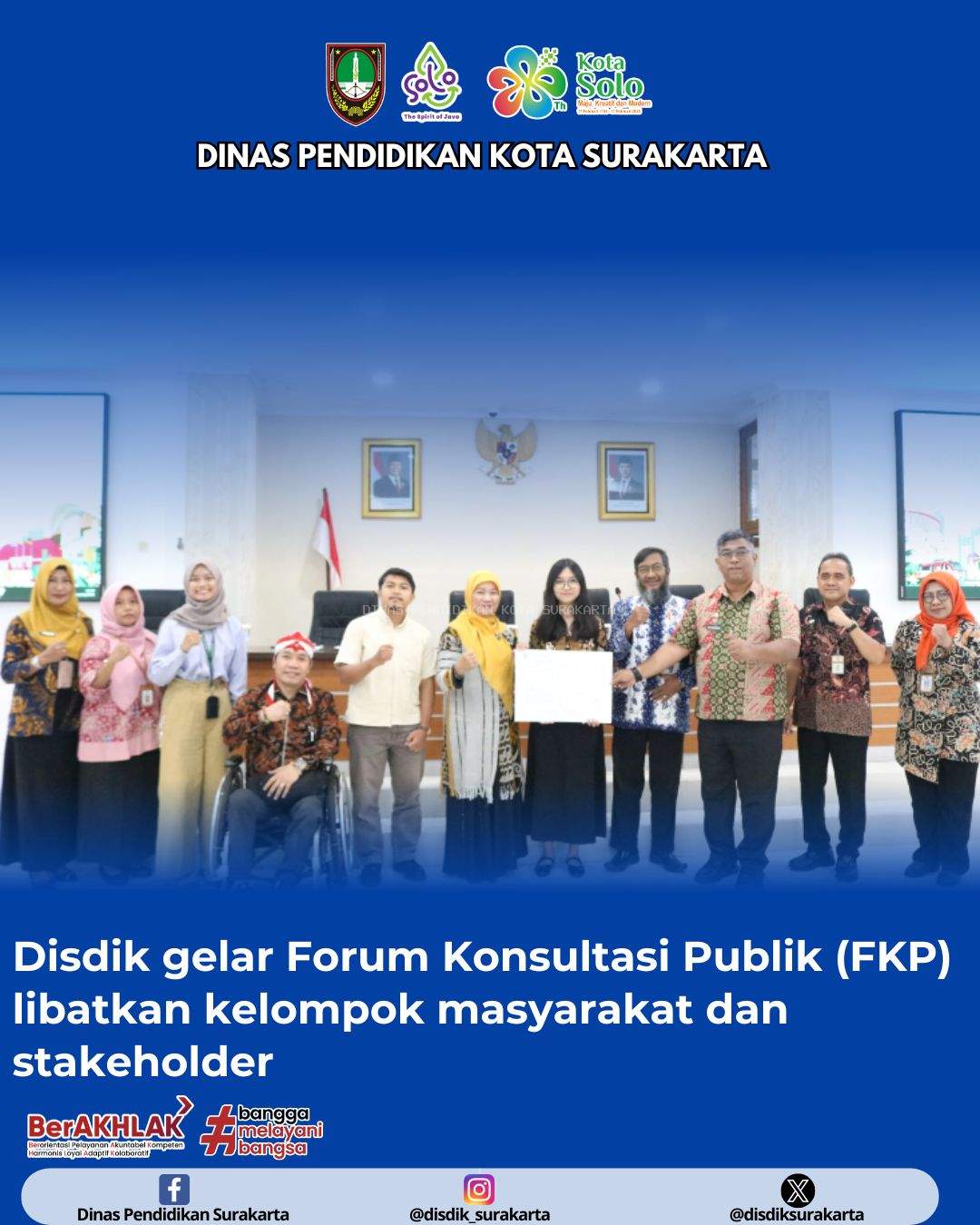 DISDIK gelar Forum Konsultasi Publik (FKP) libatkan kelompok masyarakat dan stakeholder