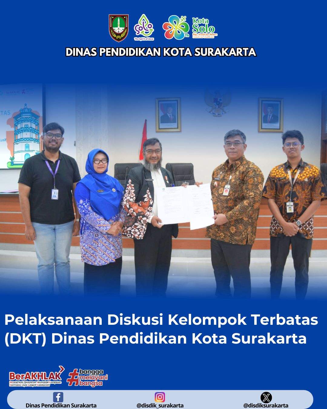 DISDIK Laksanakan Diskusi Kelompok Terbatas (DKT) Tahun 2026